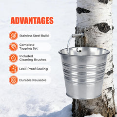 UMONIE spile cleaning brushes keep sap paths clear and flowing.