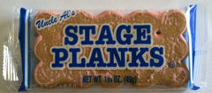 Uncle Al's Old Fashioned Stage Planks 12-pack front view, ideal for entertaining