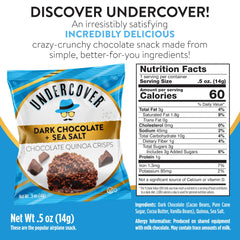 Undercover Snacks airline pack 30-count in hand for travel convenience
