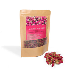 UNIGEMSMYTH dried rose petals close-up showing natural texture and color
