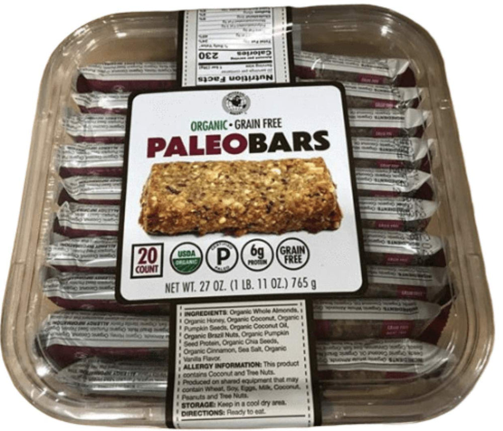 Universal Bakery Organic Paleo Bites bite clusters ready for on-the-go snacking