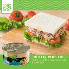 UnMEAT Tuna Style Flakes hot spicy pack, bold flavor option.