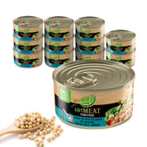 UnMEAT Tuna Style Flakes water pack, ideal for salads.