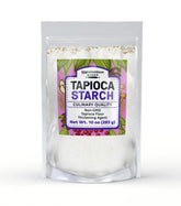 Unpretentious Baker Tapioca Starch bottle shows a versatile gluten-free thickener for sauces and pies.