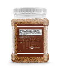 Unpretentious Dark Brown Sugar bag open reveals fine granules ideal for even blending.