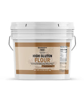 Unpretentious High Gluten Flour bulk pail for artisan bread and bakery quality dough
