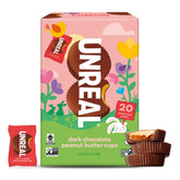 UNREAL dark chocolate Easter peanut butter cups box ideal for gifting