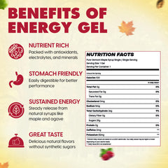 Untapped coffee gel for a caffeine boost during workouts.