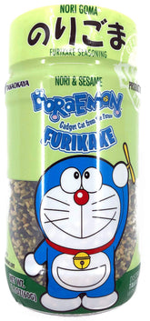 Urashima Doraemon Furikake rice bowl close-up showing seaweed and sesame flavor boost.