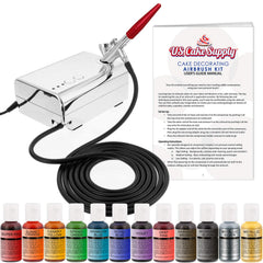 U.S. Cake Supply complete airbrush kit for cake decorating and artistry