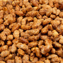 US Snacks Old Fashioned Butter Toffee Peanut image shows crunchy, caramelized peanuts for snacking.