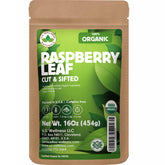 US Wellness Naturals Raspberry Leaf Tea loose-leaf pouch ready for daily brewing
