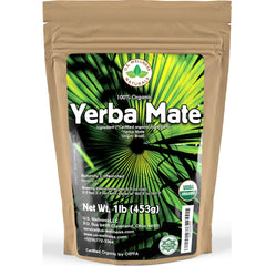 US Wellness Naturals Yerba Mate leaves for a vibrant, flavorful cup.