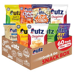 Utz Cheddar Cheese Curls for savory cheddar crunch anytime.