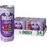 V8 Energy Pomegranate Blueberry can for on-the-go energy boost