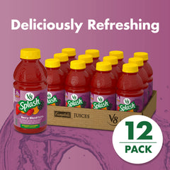 V8 Splash Berry Blend smoothie idea for easy, nutritious breakfasts