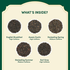VAHDAM Darjeeling Summer Tea pyramid bag ready for a bright infusion.