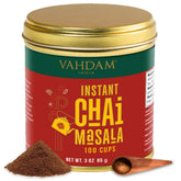 VAHDAM Instant Chai Tea pack shot, convenient traditional masala blend.