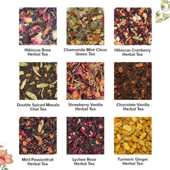 VAHDAM Top 9 Hibiscus Cranberry bright fruity depth for a refreshing cup