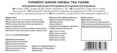VAHDAM Turmeric Ginger Tea dry leaves closeup: rich aroma primed for a comforting cup.