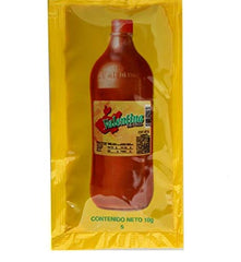 Valentina 0.34 oz packets, portable heat for burritos and fries