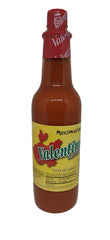 Valentina Salsa Red Hot Sauce bottle for bold chips and meals.