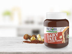 Valsoia Hazelnut Cream on toast with silky chocolate-hazelnut flavor.