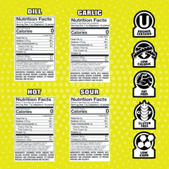 Van Holten's Pickles classic flavors in pouch for quick tasting