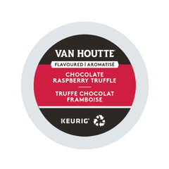 Van Houtte chocolate raspberry truffle coffee cup with rich aroma for mornings