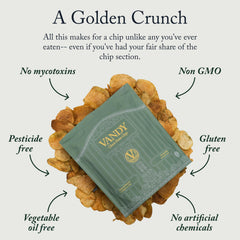 Vandy Crisps beef tallow cooking closeup suggesting rich, savory flavor without seed oils.