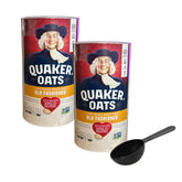 Vecosas old-fashioned oats 18oz bundle with two packs for quick breakfasts.