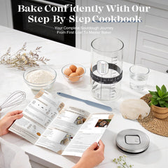 Vedalio sourdough starter kit includes everything you need for consistent baking.