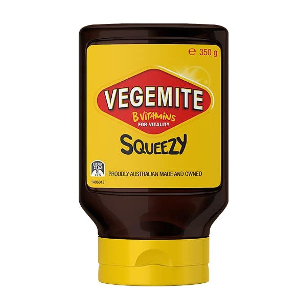 Vegemite Spread Squeezy bottle front view for mess-free toast