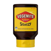 Vegemite Spread Squeezy bottle front view for mess-free toast