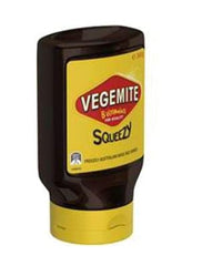 Vegemite Spread Squeezy bottle on toast, easy to apply for snacks