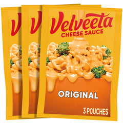 Velveeta Original Cheese Sauce Pouch ready to heat for quick creamy topping