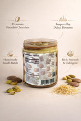 Velvet Chocolate Jarwin Dubai 10oz jar showcases luxurious, ready-to-serve dessert layering.