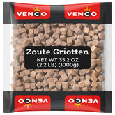 Venco Griotten salty licorice squares with sugar coating, perfect for sharing.