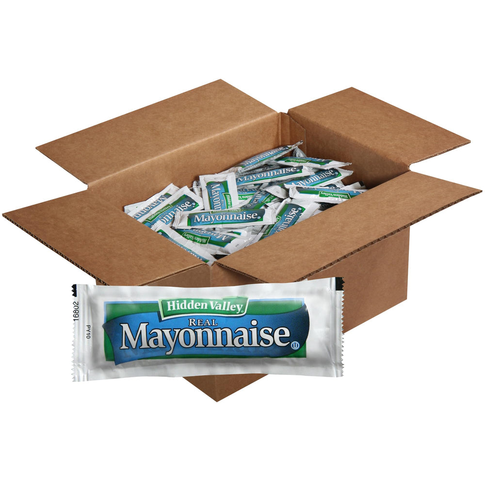 Ventura Foods Hidden Valley Real Mayonnaise packets shown for mess-free school lunches