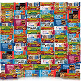 Veratify healthy snacks basket 114 count packaging showcases variety for gifting and on the go snacking
