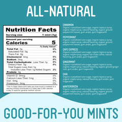 Vermints ginger zest flavor mints with warm spice for soothing breath.
