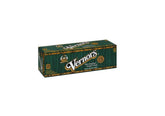 Vernors Ginger Ale bottle in a 12-pack showing bold ginger flavor