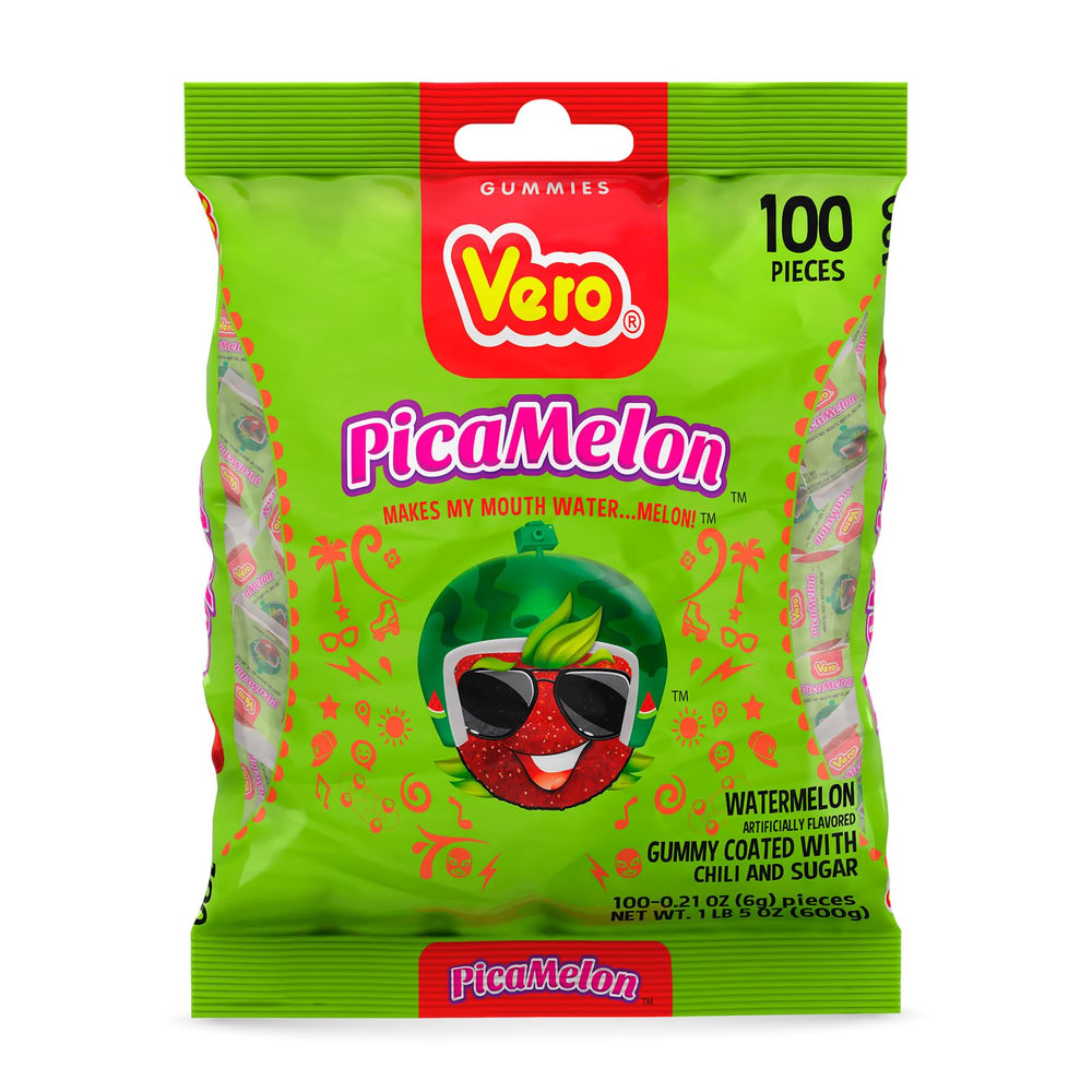 Vero Picamelon watermelon candy pack with a share-friendly design