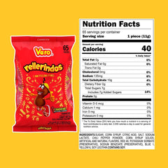 Vero Rellerindos individually wrapped candies, ideal for on-the-go sharing