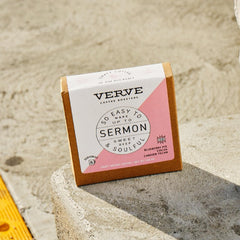 Verve Sermon Blend tasting notes showcase Blueberry Pie and Cocoa flavors for savoring daily