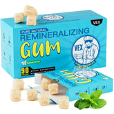 VEX remineralizing gum mint pack for on-the-go fresh breath and enamel support