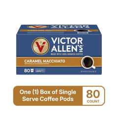 100 percent Arabica beans used in Victor Allen's Caramel Macchiato