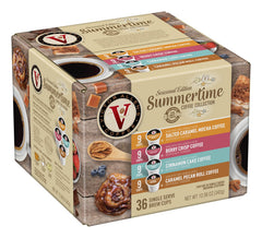 Victor Allen's Summertime Salted Caramel Mocha pod for a creamy morning