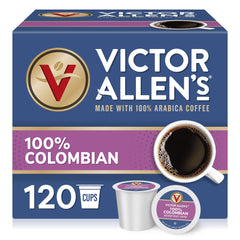 Victor Allen's 100% Colombian pod close-up for a rich, smooth morning brew