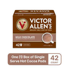 Victor Allen's K-Cup pods compatible with Keurig brewers for easy cocoa at home